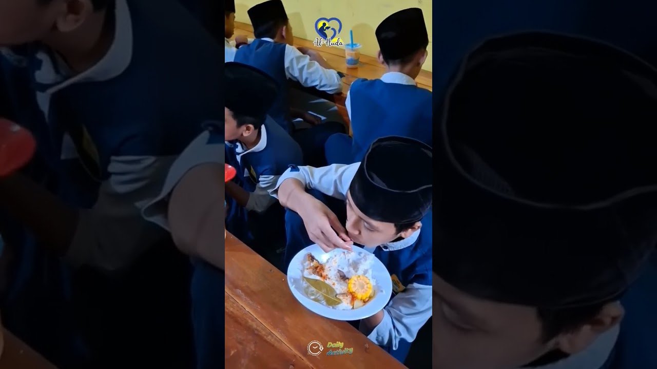 [Daily Activities] Kegiatan Harian Santri Yatim Penghafal Al-Qur'an #alhudapeduliyatim #shrots #fyp